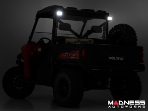 Polaris Ranger Rear Facing LED Kit - 3" Osram Wide Angle Series - Rough Country 